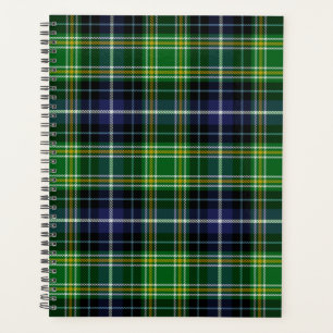 Scottish Clan MacKellar Tartan Plaid Planner