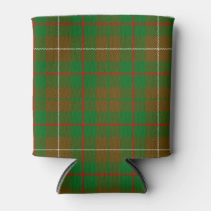 Scottish Clan MacKinnon Hunting Tartan Plaid Can Cooler