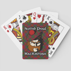 Scottish Clan MacKintosh Tartan Deck Playing Cards