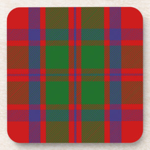 Scottish Clan MacKintosh Tartan Plaid Coaster