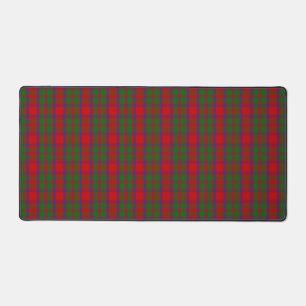 Scottish Clan MacKintosh Tartan Plaid Desk Mat
