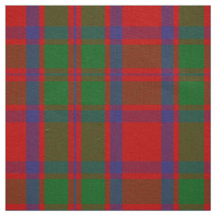 Scottish Clan MacKintosh Tartan Plaid Fabric