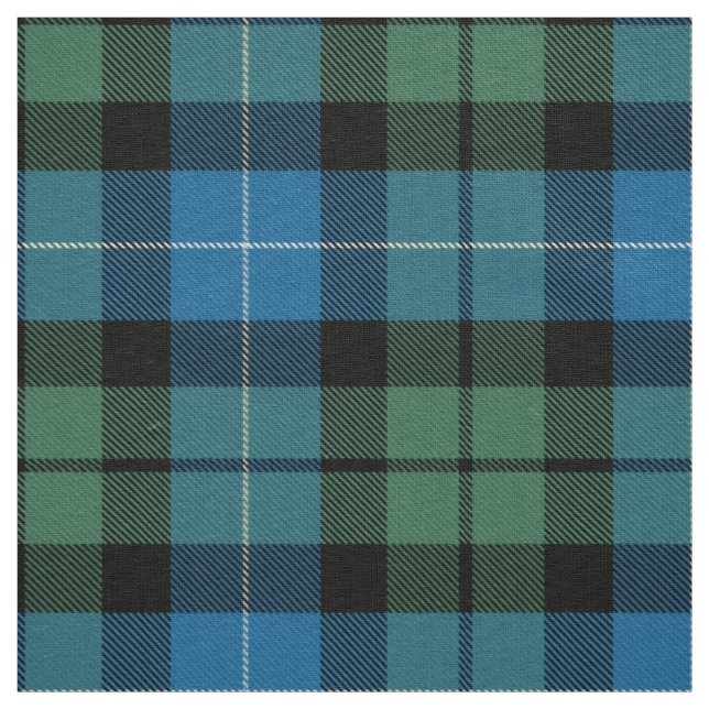 Scottish Clan MacKirdy Tartan Plaid Fabric (Swatch)