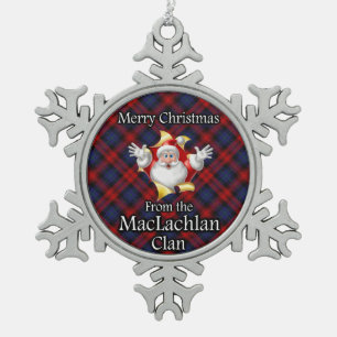 Scottish Clan MacLachlan Christmas Ornament