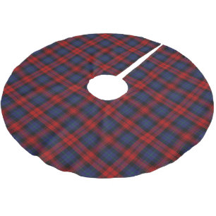 Scottish Clan MacLachlan Tartan Brushed Polyester Tree Skirt