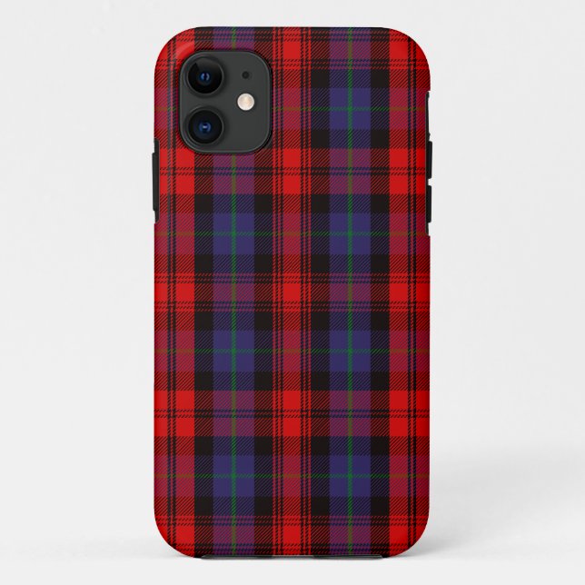 Scottish Clan MacLachlan Tartan Plaid Case-Mate iPhone Case (Back)