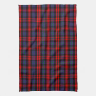 Scottish Clan MacLachlan Tartan Plaid Tea Towel