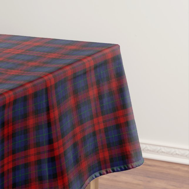 Scottish Clan MacLachlan Tartan Tablecloth (In Situ)