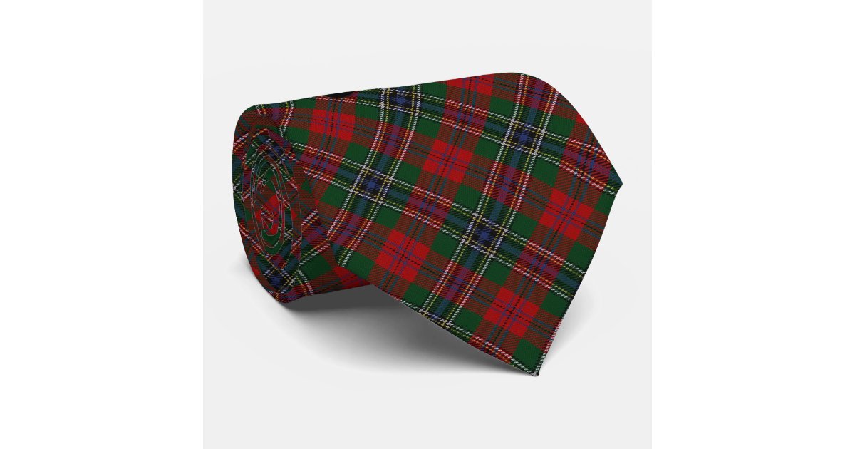 maclean tartan tie