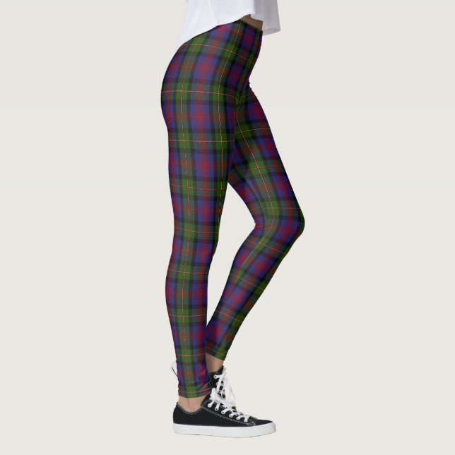 Scottish Clan MacLennan Tartan Leggings (Right)