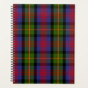 Scottish Clan MacLennan Tartan Plaid Planner