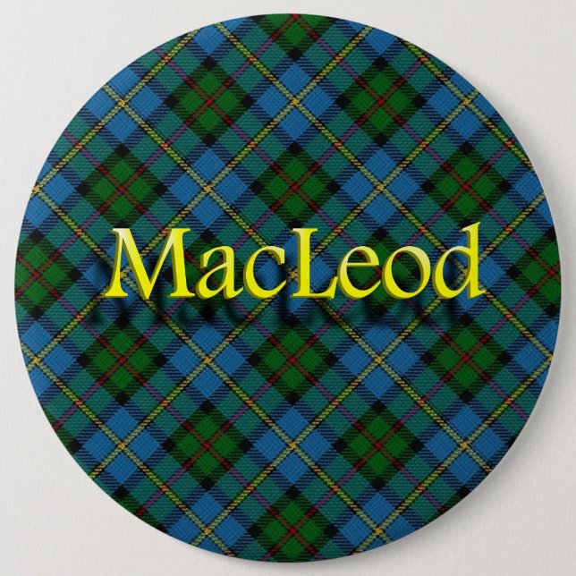 Scottish Clan MacLeod 6 Cm Round Badge (Front)