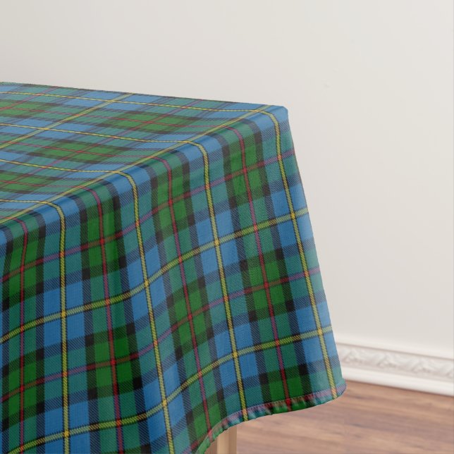 Scottish Clan MacLeod Celebration Tartan Tablecloth (In Situ)