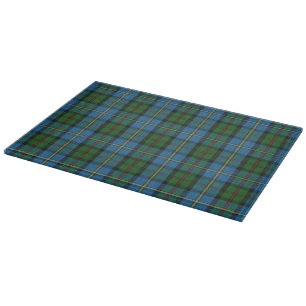 Scottish Clan MacLeod of Harris Tartan Cutting Board