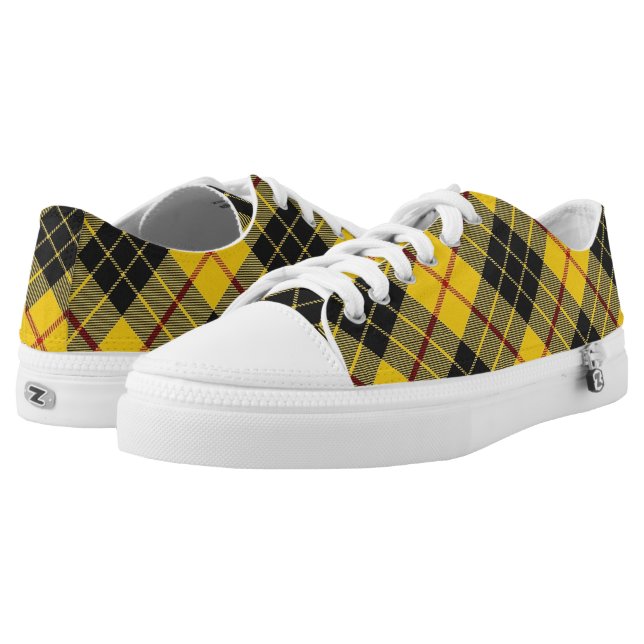 Scottish Clan MacLeod of Lewis Tartan Low Tops (Pair)