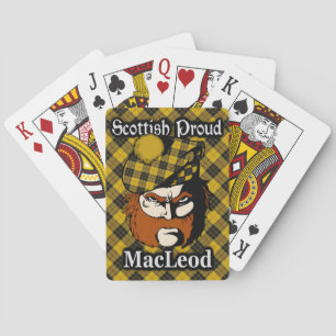 Scottish Clan MacLeod Tartan Playing Cards