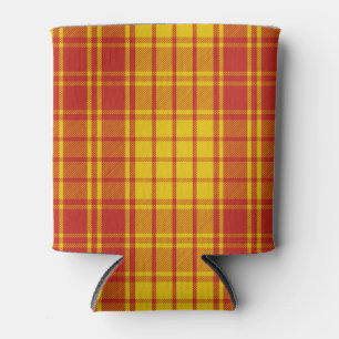 Scottish Clan MacMillan Tartan Plaid Can Cooler