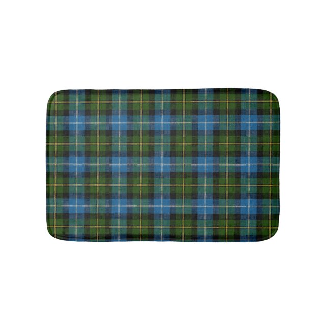 Scottish Clan MacNeil Tartan Plaid Bath Mat (Front)