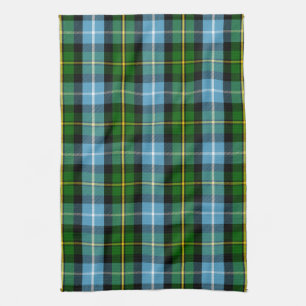 Scottish Clan MacNeil Tartan Plaid Tea Towel