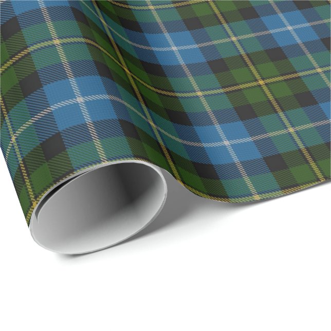 Scottish Clan MacNeil Tartan Wrapping Paper (Roll Corner)