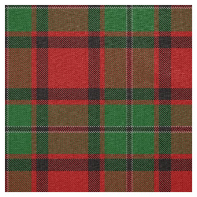 Scottish Clan MacPhail Tartan Plaid Fabric (Swatch)