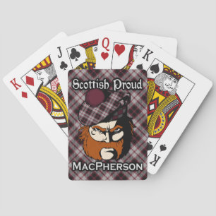 Scottish Clan MacPherson Tartan Deck Playing Cards