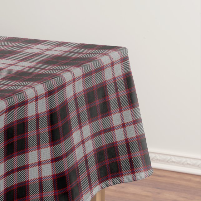 Scottish Clan MacPherson Tartan Tablecloth (In Situ)
