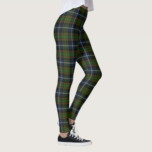 Scottish Clan MacRae Tartan Leggings (Right)