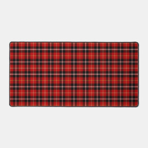 Scottish Clan Marjoribanks Tartan Plaid Desk Mat