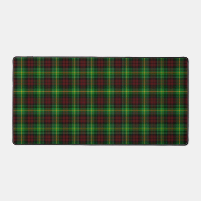 Scottish Clan Martin Tartan Plaid Desk Mat (Front)