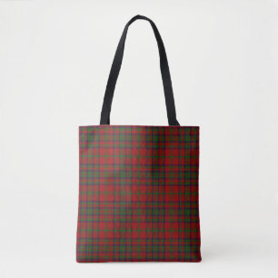 Scottish Clan Matheson Tartan Plaid Tote Bag