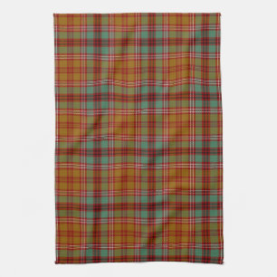 Scottish Clan McCall Tartan Plaid Tea Towel