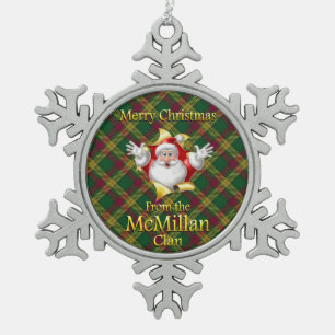 Scottish Clan McMillan Christmas Ornament