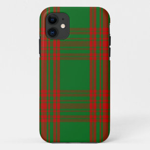 Scottish Clan Menzies Tartan Plaid iPhone 11 Case