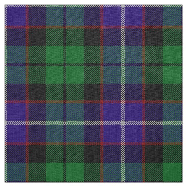Scottish Clan Mitchell Tartan Plaid Fabric (Swatch)