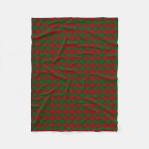 Scottish Clan Moncreiffe Moncrief Classic Tartan Fleece Blanket