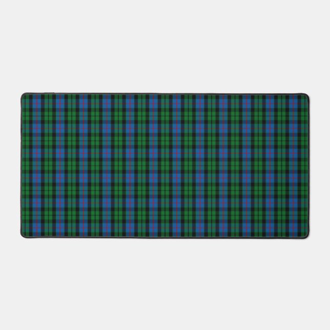 Scottish Clan Morrison Tartan Plaid Desk Mat (Front)