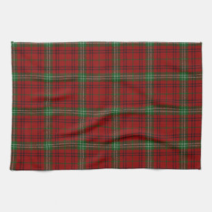 Scottish Clan Morrison Tartan Tea Towel