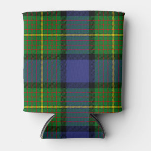 Scottish Clan Muir Tartan Plaid Can Cooler