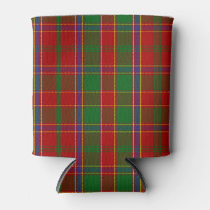 Scottish Clan Munro Tartan Plaid Can Cooler