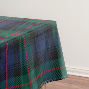 Scottish Clan Murray of Atholl Tartan Plaid Tablecloth