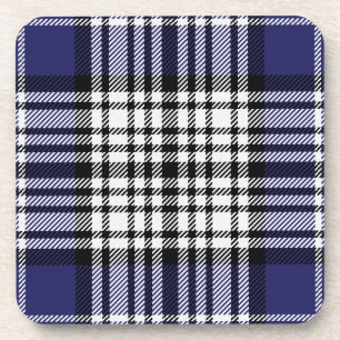 Scottish Clan Napier Tartan Plaid Coaster