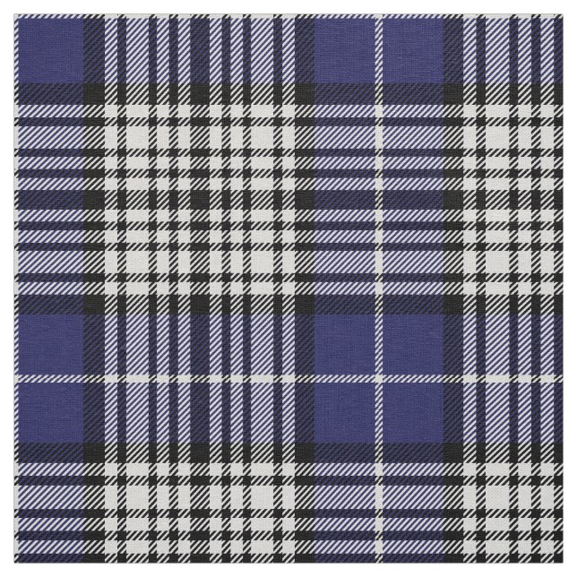 Scottish Clan Napier Tartan Plaid Fabric (Swatch)
