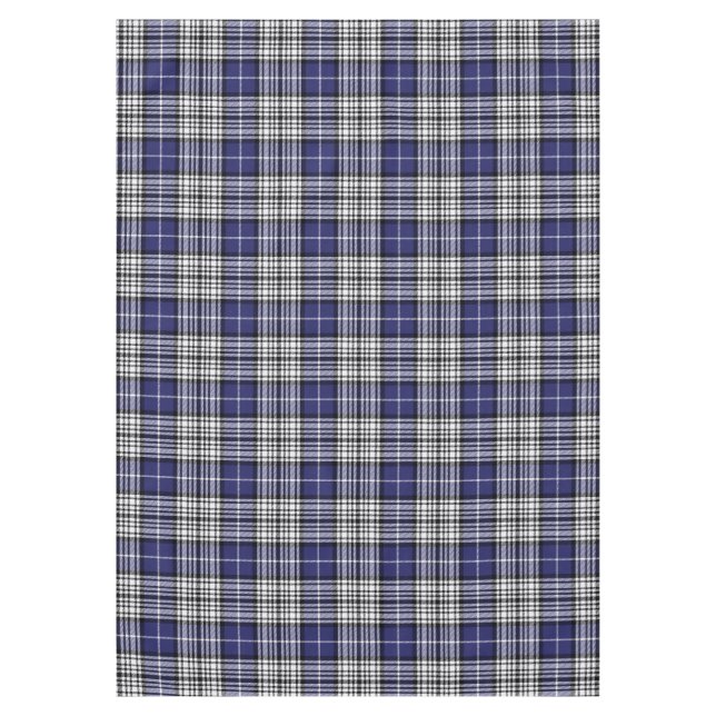 Scottish Clan Napier Tartan Plaid Tablecloth (Front)