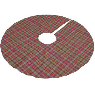 Scottish Clan Ogilvie Ogilvy Tartan Brushed Polyester Tree Skirt