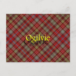 Scottish Clan Ogilvie Postcard