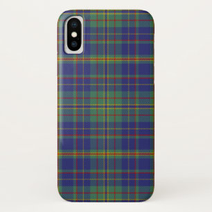 Scottish Clan Platt Tartan Plaid iPhone X Case