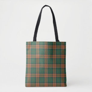 Scottish Clan Pollock Tartan Plaid Tote Bag