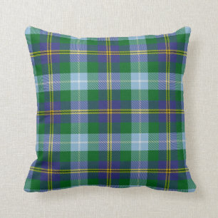 Scottish Clan Porteous Tartan Plaid Cushion