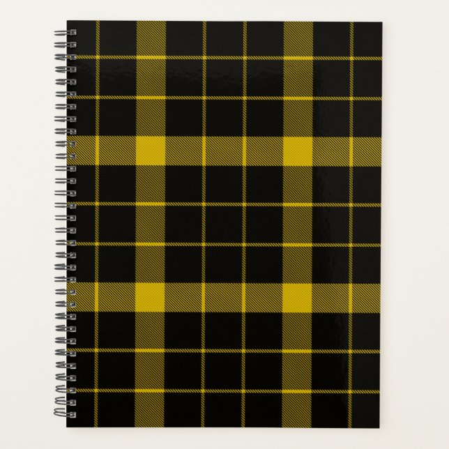 Scottish Clan Raeburn Tartan Plaid Planner (Front)